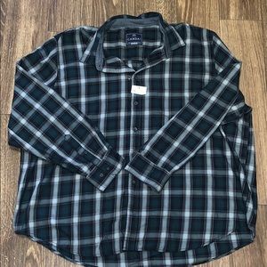 Brand New long sleeve button down shirt 4xl